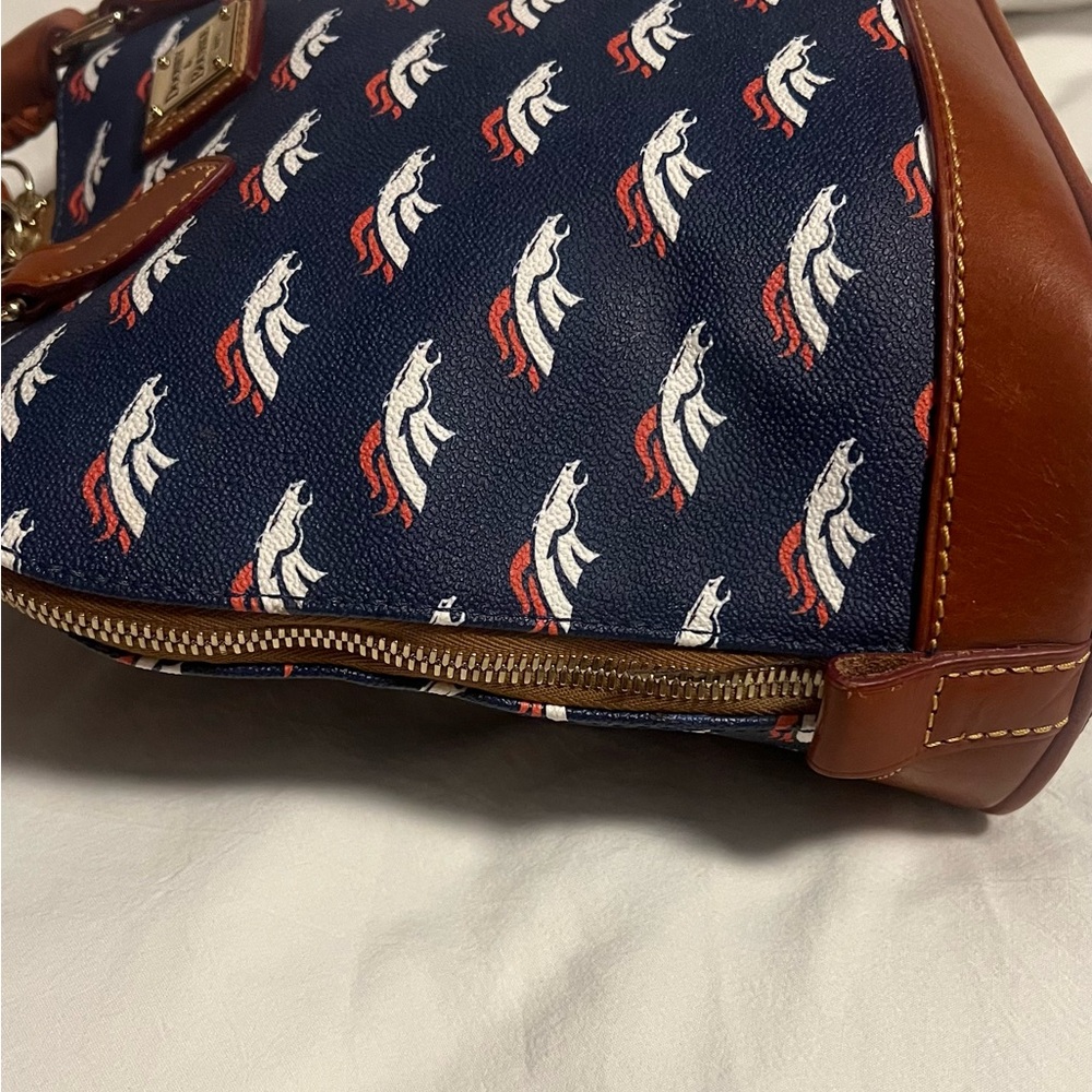 Dooney & Bourke Denver Broncos Satchel - Picture 4 of 14